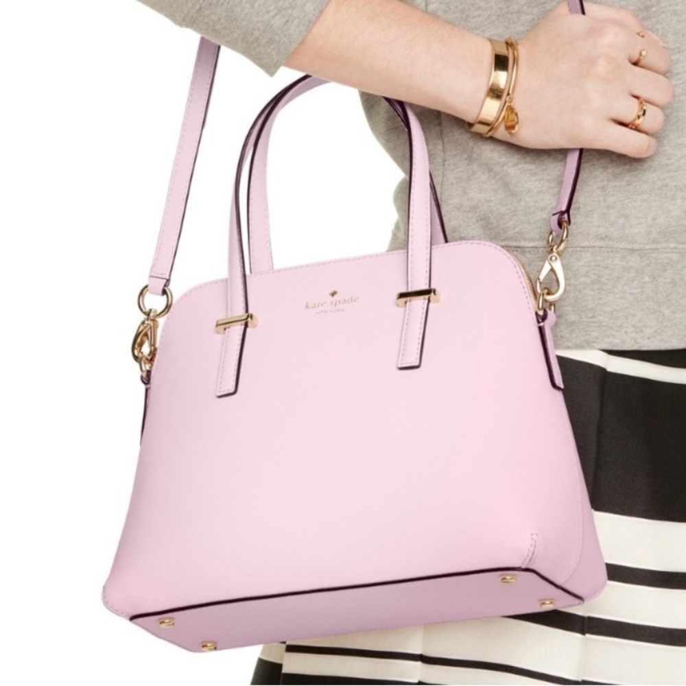 Kate Spade Pink Satchel Structured Design